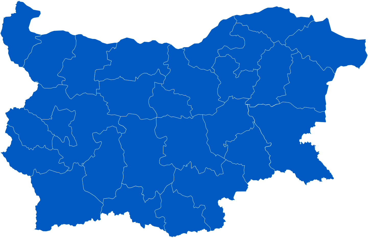 Области България